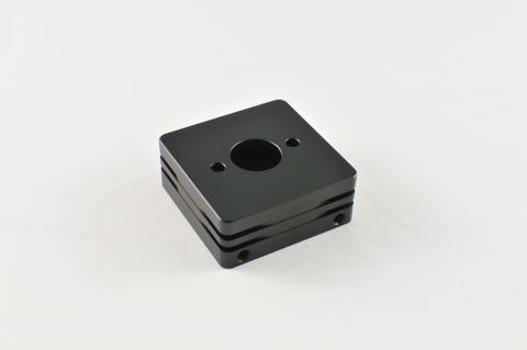 Cen Racing CNC Motor Mount (Matte Black,Cooling) M4