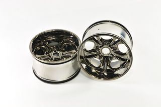 Cen Racing 7.5 Wheels 23mm Hex (GunmetalChrome)