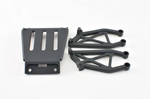 Cen Racing Bumper Brackets Set (L/R Bracket, Skid Plate)