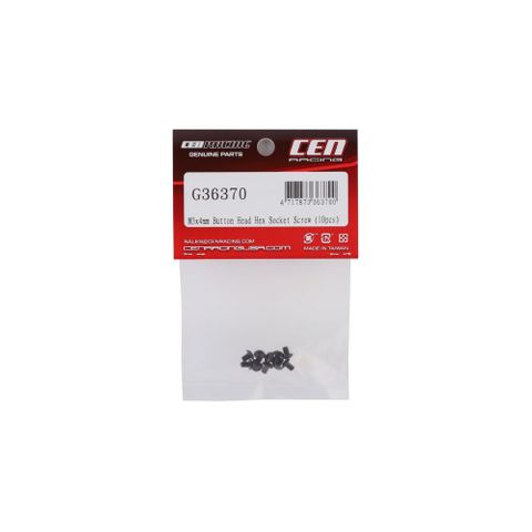 CEN Racing M3x4mm Button Head Hex SocketScrew (10)