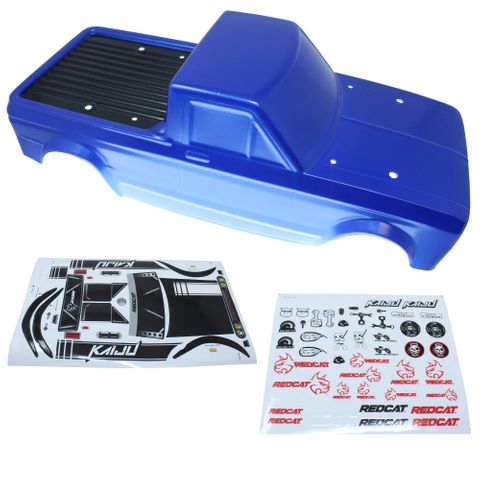 Redcat Blue Truck Body w/ Sticker Sheet(L&R)