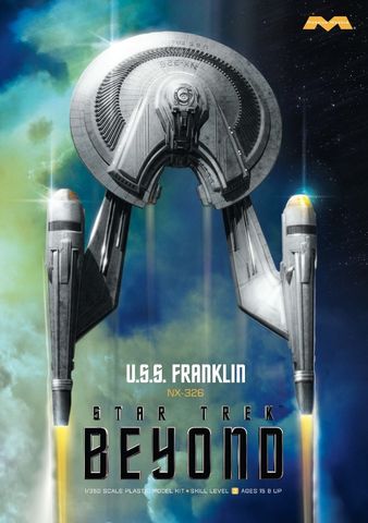 Moebius 1:350 Star Trek Beyond: USS Franklin