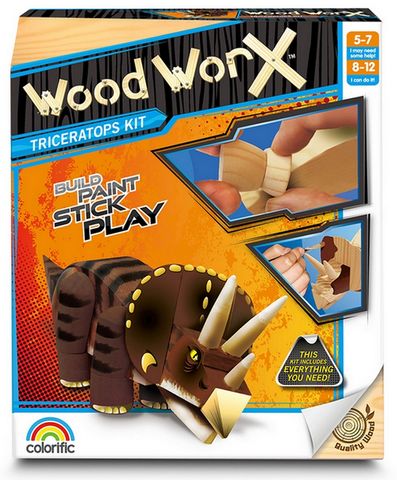 Wood Worx Triceratops Kit