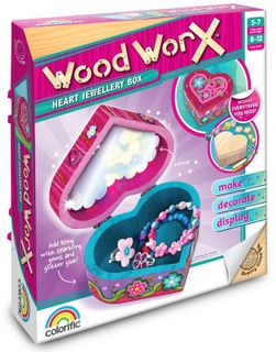 Wood Worx Heart Bling Box Kit