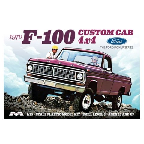 Moebius 1:25 1970 F-100 Ford Custom CabTruck