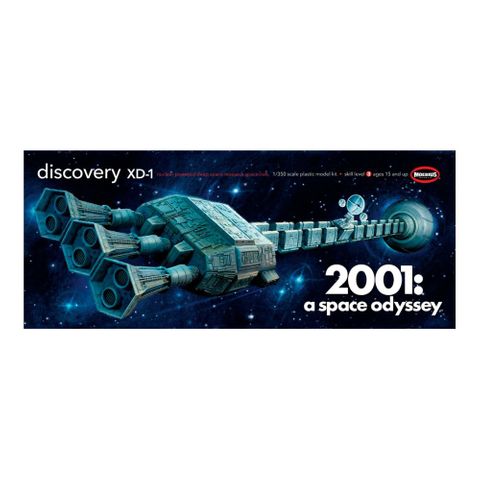 Moebius 1:350 2001 Discovery XD-1