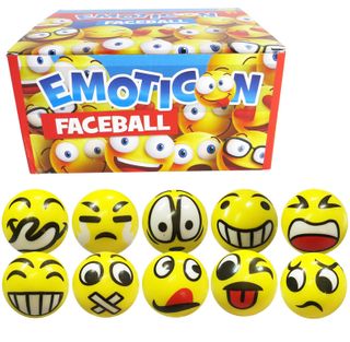 Emoticon Faceball 1pc various