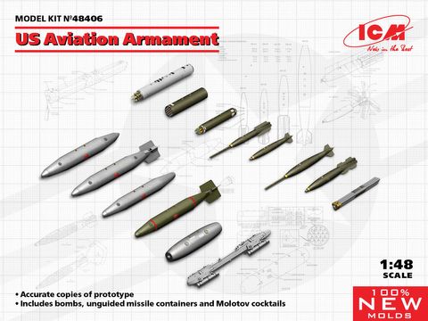 ICM 1:48 US Aviation Armament