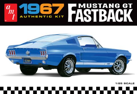 AMT 1:25 1967 Ford Mustang GT Fastback