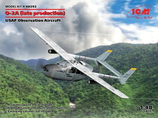 ICM 1:48 O-2A USAF Observation AircraftLate Production