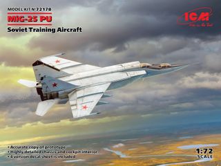 ICM 1:72 MIG 25PU Soviet Training Aircraft
