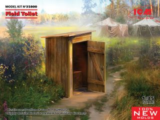 ICM 1:35 Field Toilet