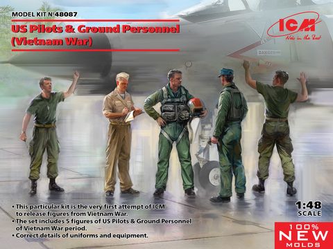 ICM 1:48 US Pilots (Vietnam) (5)