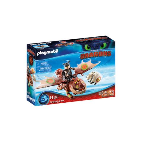 Playmobil Dragon Racing: Fishlegs and Meatlug