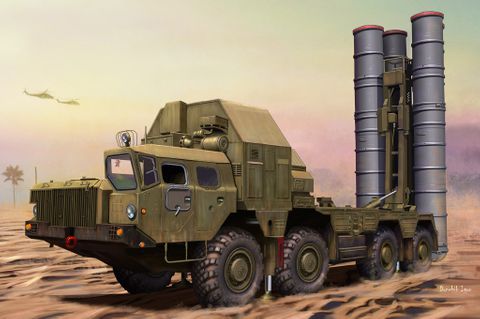 Hobbyboss 1:72 48N6E of  5P85S TEL S-300PMU SA-10 Grumble