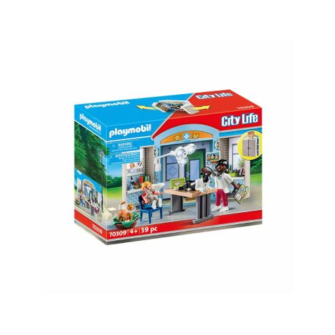 Playmobil Vet Clinic Play Box