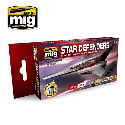 Ammo Star Defenders Sci-Fi Colour Set