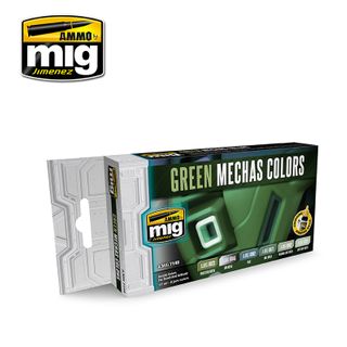 Ammo Green Mechas Colour Set