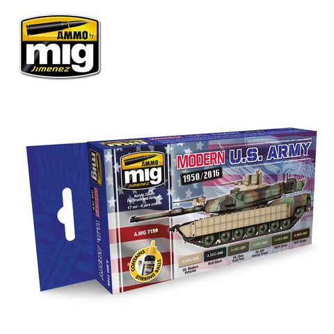 Ammo Modern USA Army Colour Set