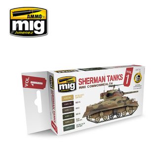 Ammo WWII Commonwealth Sherman Tanks Set