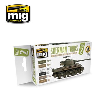 Ammo WWII European Theater Of Operations-Sherman Tanks Set