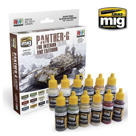 Ammo Panther G Colours For Interior & Exterior (Ryefield)