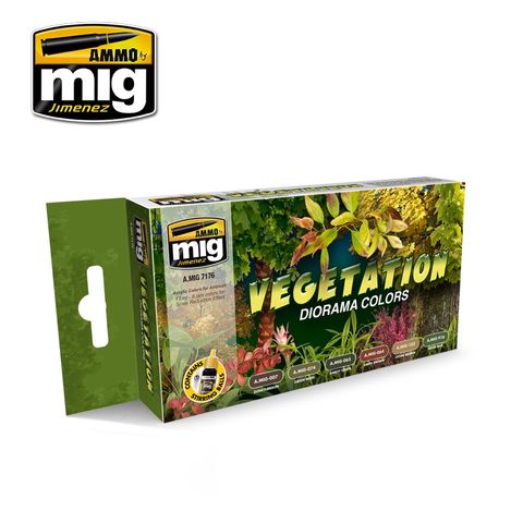 Ammo Vegetation Diorama Colour Set
