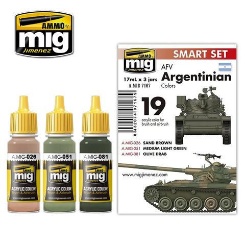 Ammo AFV Argentinian Colours Set
