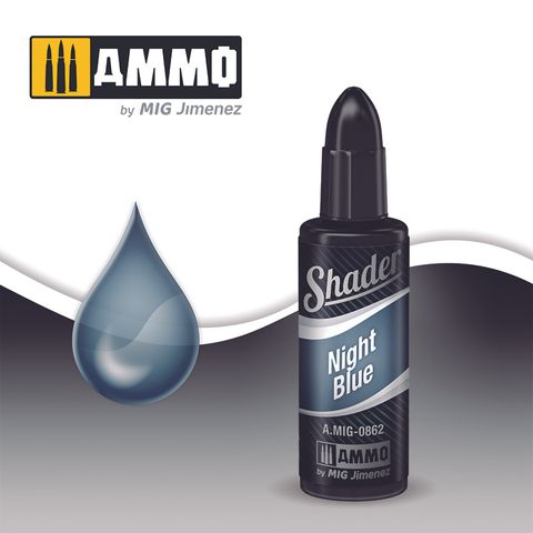 Ammo Shader Night Blue 10ml