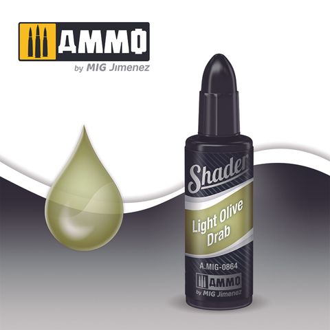 Ammo Shader Light Olive Drab 10ml