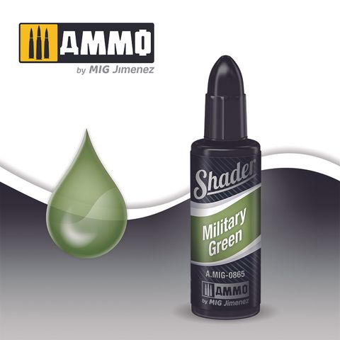 Ammo Shader Military Green 10ml