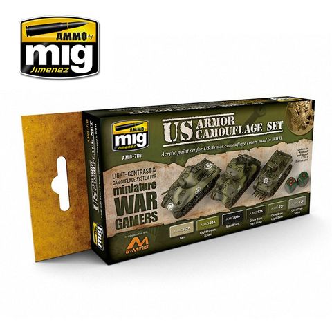 Ammo Wargame US Armor Set