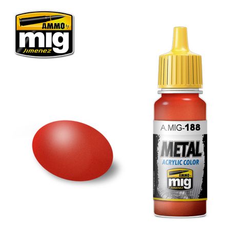 Ammo Metallic Red 17ml