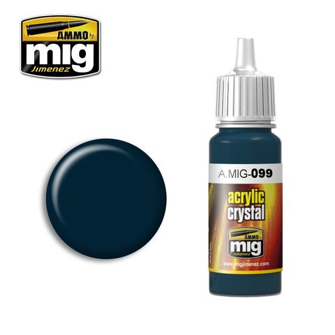 Ammo Crystal Black Blue (And Tail Light-Off) 17ml