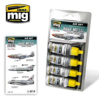 Ammo Bare Metal Aircraft Colour Set