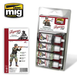 Ammo German Field Grey Uniforms Set