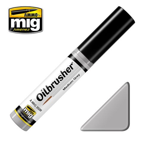 Ammo Oilbrusher Medium Grey