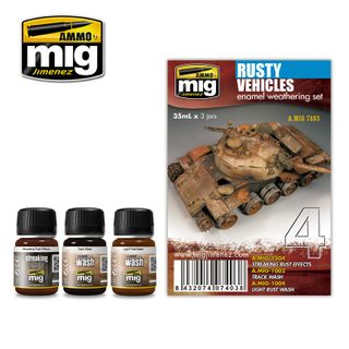 Ammo Rusty Vehicles Set