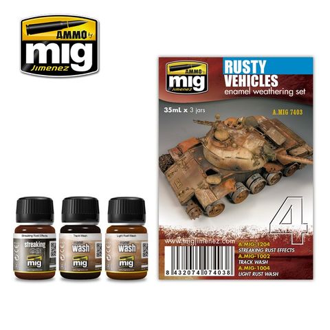 Ammo Rusty Vehicles Set