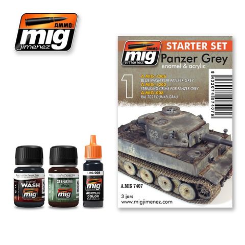 Ammo Panzer Grey Set