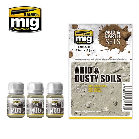 Ammo Arid & Dusty Soils Set