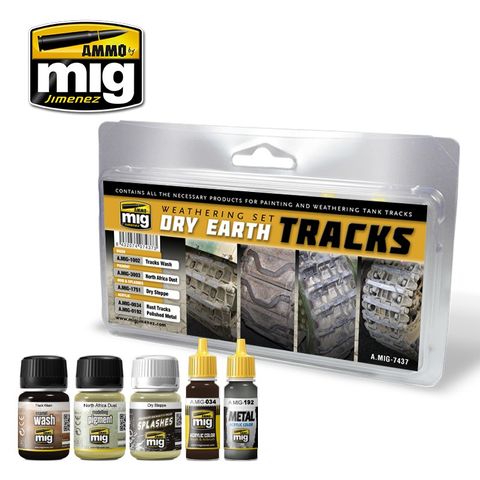Ammo Dry Earth Tracks Set