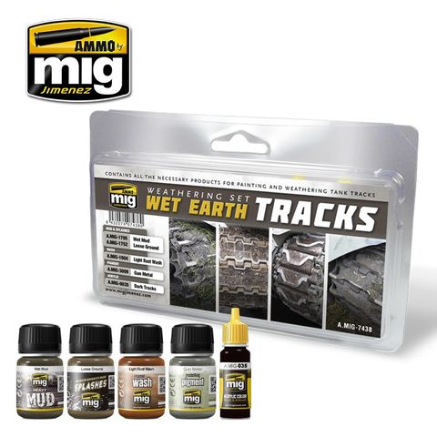 Ammo Wet Earth Tracks Set