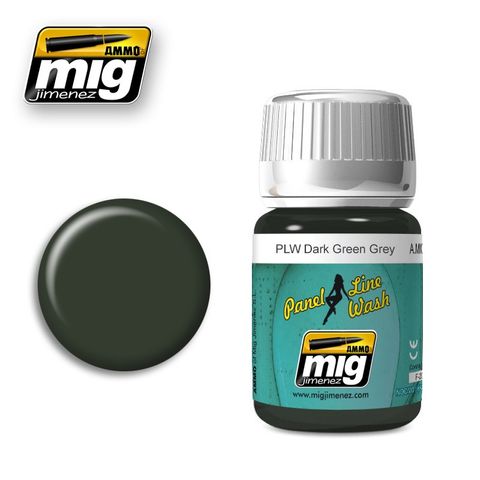 Ammo Panel Line Wash Dark Green Grey 35ml