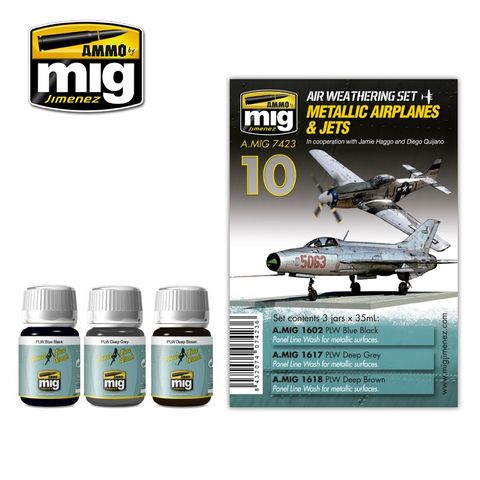 Ammo Metallic Airplanes & Jets Set