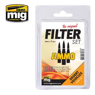 Ammo Filter Set For Desert Vehicles