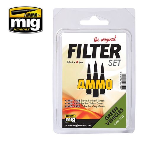 Ammo Filter Set For Green Vehicles