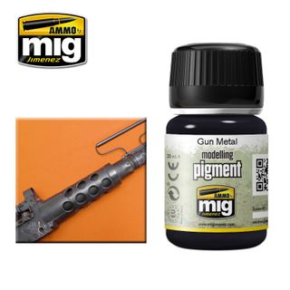 Ammo Pigment Gun Metal 35ml