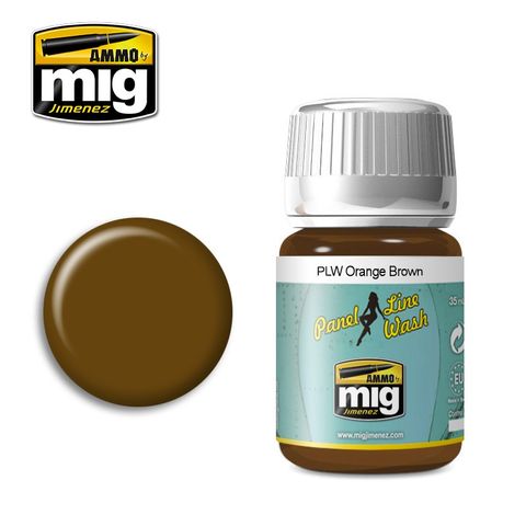 Ammo Panel Line Wash Orange Brown 35ml