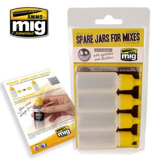 Ammo Spares Jars for Mixes (4) 17ml